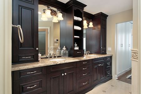 Custom Bathroom Vanity Refacing & Refinishing